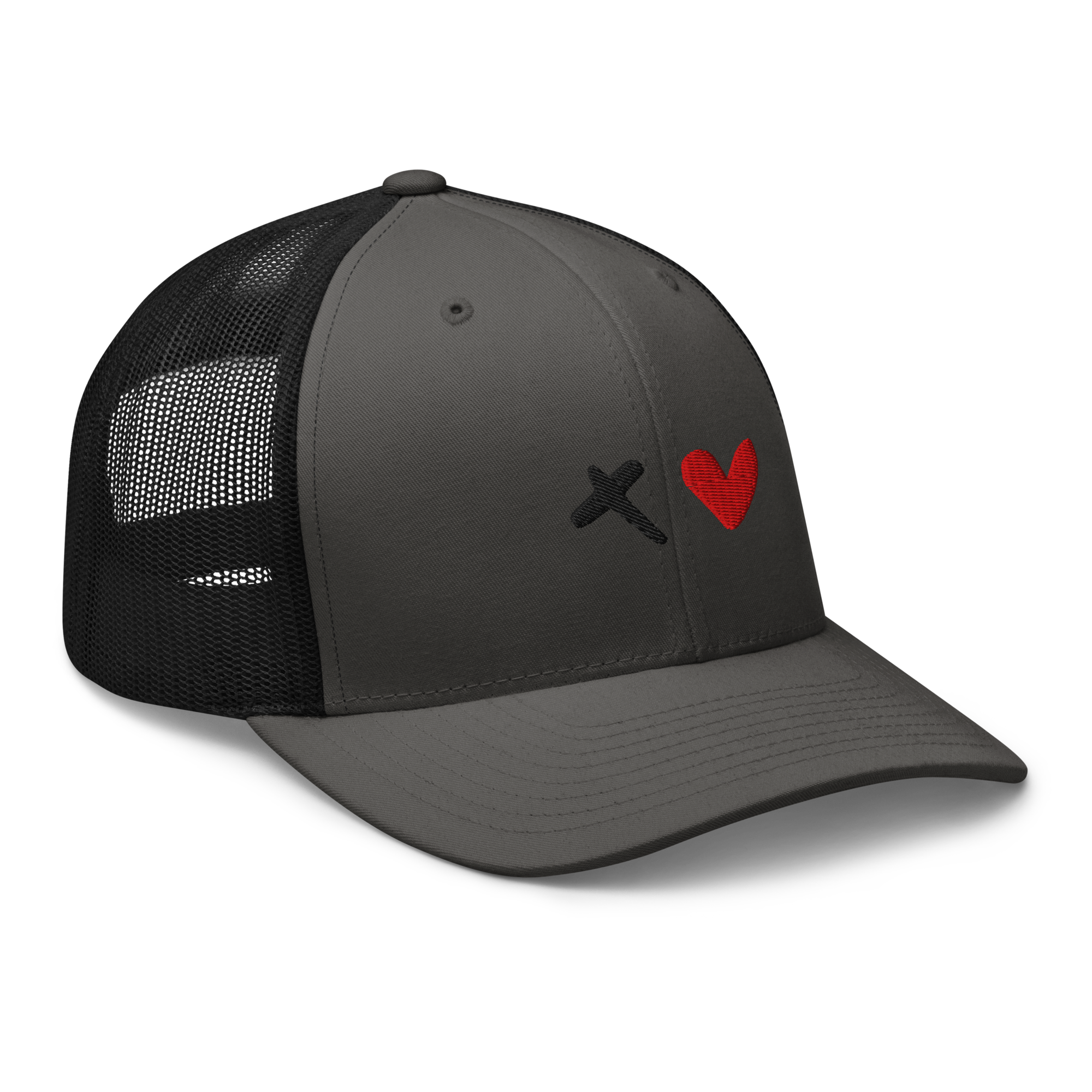 Casquette Trucker brodée - Fifteen Hearts