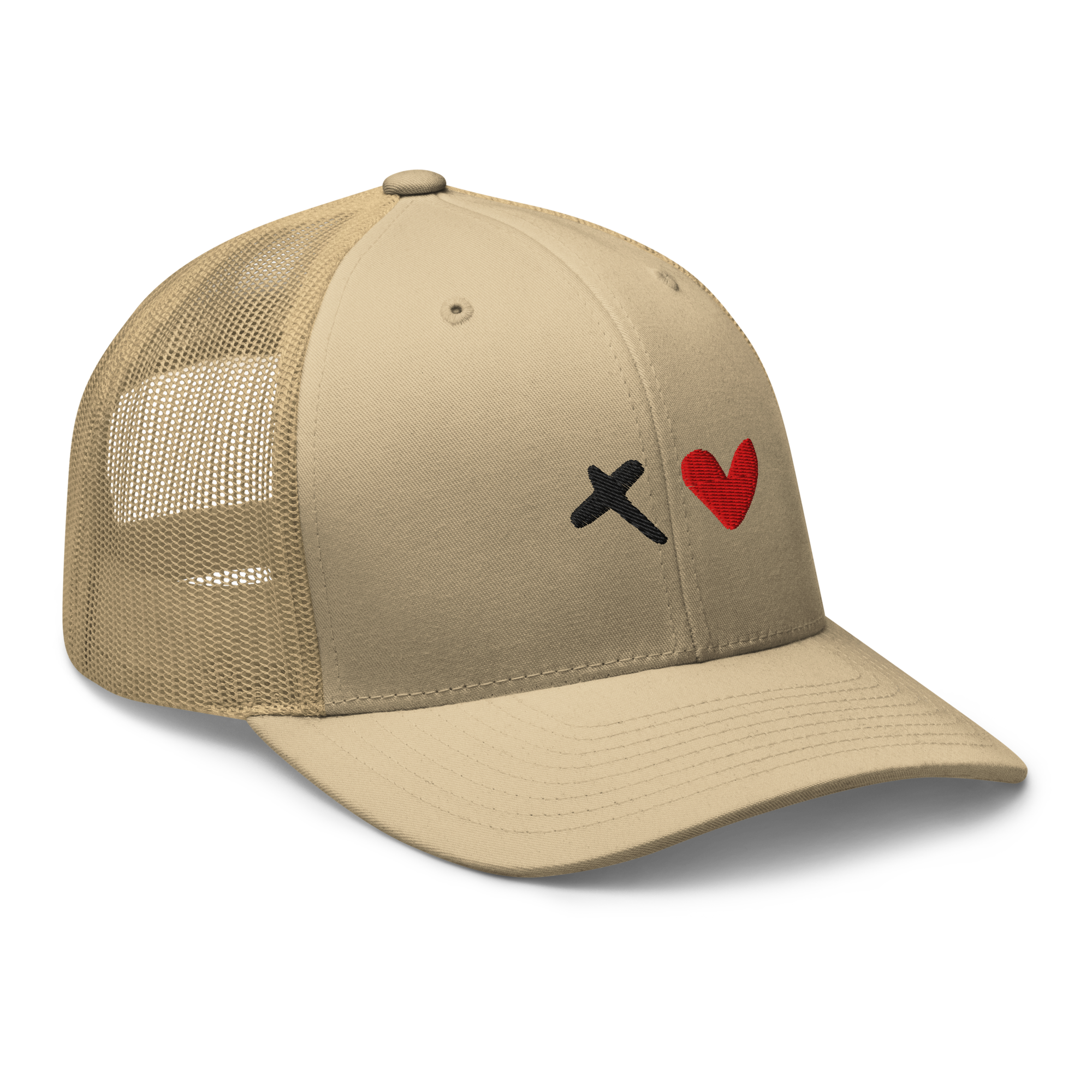 Casquette Trucker brodée - Fifteen Hearts