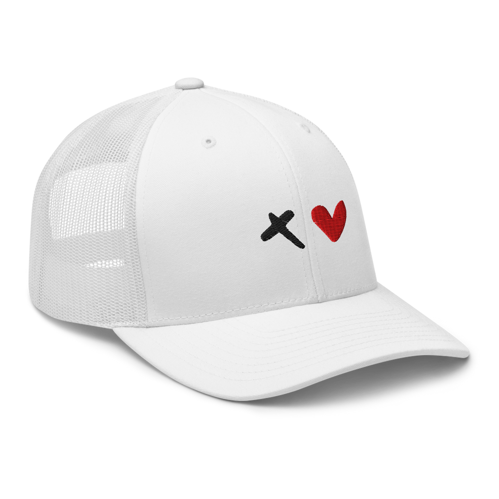 Casquette Trucker brodée - Fifteen Hearts